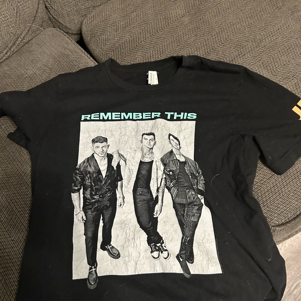 Jonas Brother concert tee shirt. Worn only to the concert.